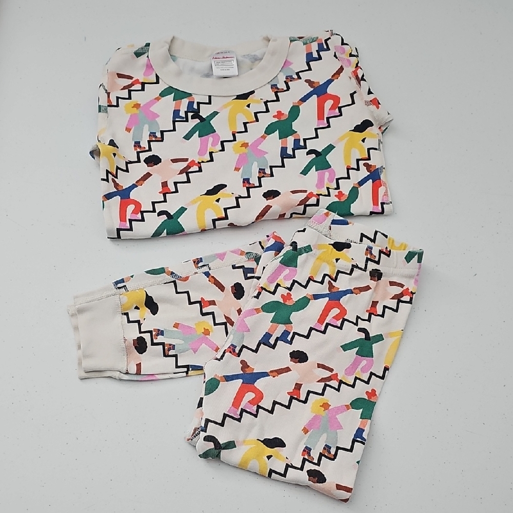 Hanna Andersson Multicolor Kids Pajama Set Size 8(130cm)